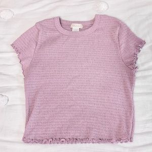 Altar’d State smocked stretchy fitted top